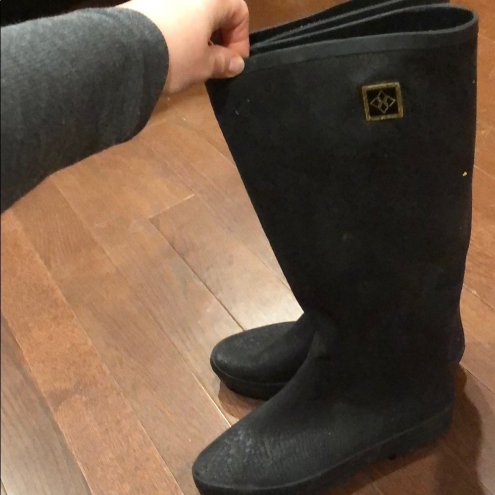 Stylish rain boots